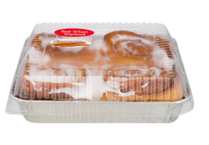 F117 DAVID'S FR 4 PACK CINNAMON ROLLS