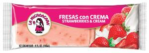 N345 LA MICHOACANA STRAWBERRY ICE CREAM BAR